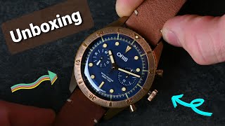 Unboxing - Bronze ORIS Carl Brashear Chronograph Limited Edition - 4K