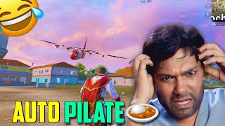 PLANE CRASH IN AUTO PILATE 🍛 MODE BGMI / PUBG FUNNY COMMENTARY JEVEL #jevel #funny #newupdate
