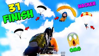 BGMI CHEATER FINISHED OUR FULL SQUAD IN AIR 😱 (Parachute Wipe) @GtxPreet
