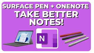 How to Use Surface Pen & OneNote to Take Notes (2023)