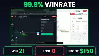 I Found a Deriv Bot With a 99% Win Rate (21 Wins, 0 Losses)