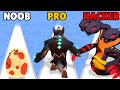 NOOB vs PRO vs HACKER in Monster vs Blocks