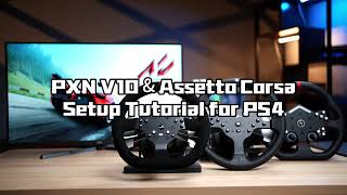 PXN V10 Racing Wheel & Assetto Corsa Game Demo for PS4. #pxn #pxnv10 #assettocorsa PXN V10 Racing Wheel & Assetto Corsa Game Demo for PS4. #pxn #pxnv10 #assettocorsa