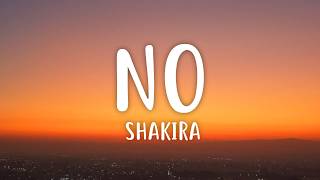 No - Shakira (Letra/Lyrics)