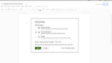 Creating a collaborative Google Doc