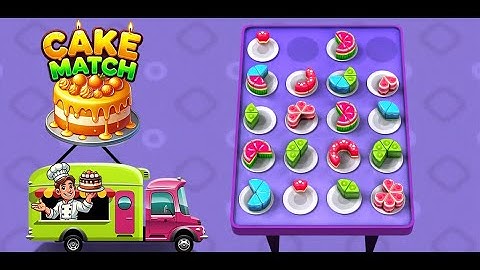 Cake Match : Puzzle Sort Game - Game Trailer