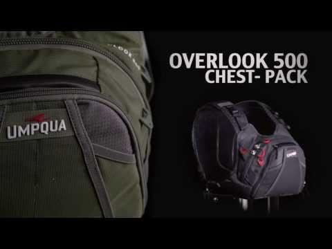 Umpqua Overlook 500 Fly Fishing Chest Pack Product Overview