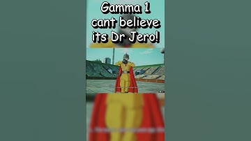Gamma 1 cant believe its Dr Jero! IN DRAGONBALL SPARKING ZERO! #shorts