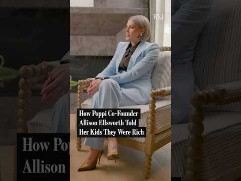 How Poppi Co-Founder Told Her Kids They Were Rich