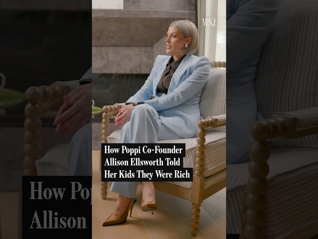How Poppi Co-Founder Told Her Kids They Were Rich
