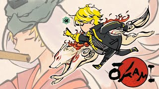 【OKAMI】WOLF GOD does HEAVENLY CALLIGRAPHY【NIJISANJI EN | Sonny Brisko】