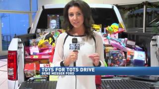 Gene Messer Ford and Toys For Tots in Amarillo!