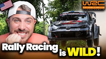 American Reacts to Rally Race Crashes, Action & INSANE Speed! WRC 2024