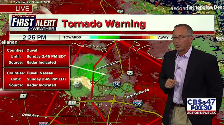 Chief Meteorologist Mike Buresh tracks tornado tou...