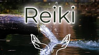 REIKI con agua en Movimiento y Naturaleza  Campanas cada 3 minutos  11 Bells