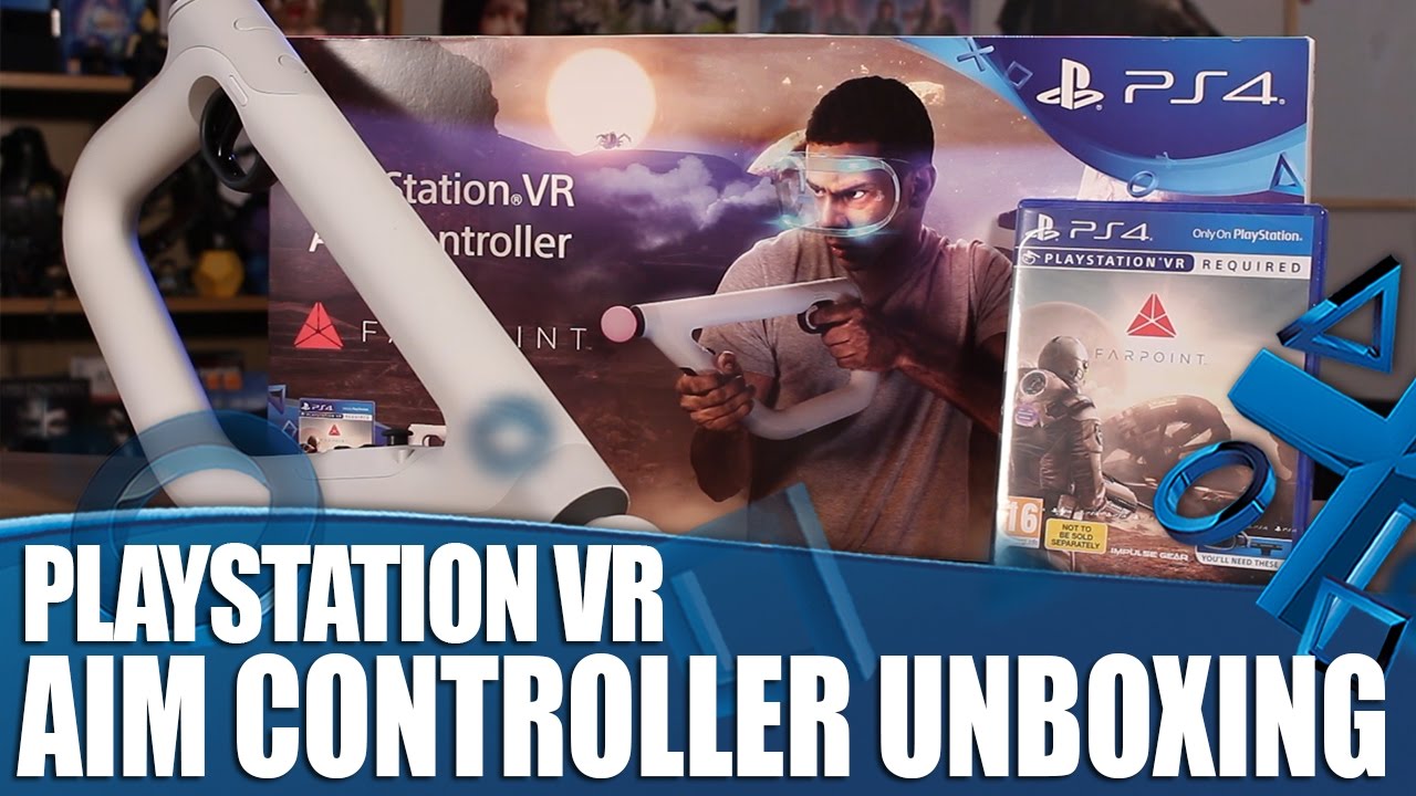 Playstation Vr Aim Controller Unboxing Youtube