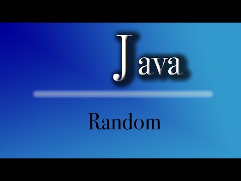 Java Tutorial | Random