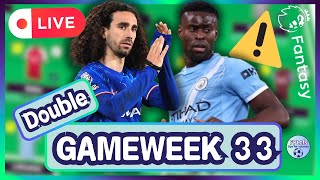 FPL DGW33 Q&amp;A | BENCH BOOST ACTIVE | LIVE Reviews | Fantasy Premier League 2025/26