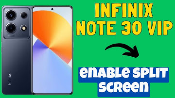 infinix Note 30 VIP Enable split screen ||How to enable split screen || How to use multiple screens