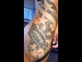 Fayma's filipino star tribal hip tattoo