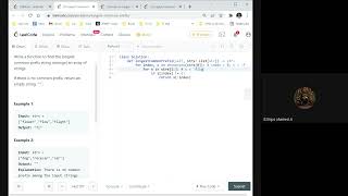 Coding Interview Prep in Tamil - Python - Leetcode #14 - Part 1