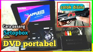 HOW TO INSTALL A SETTOPBOX ON A PORTABLE DVD | Apple Matrix HD