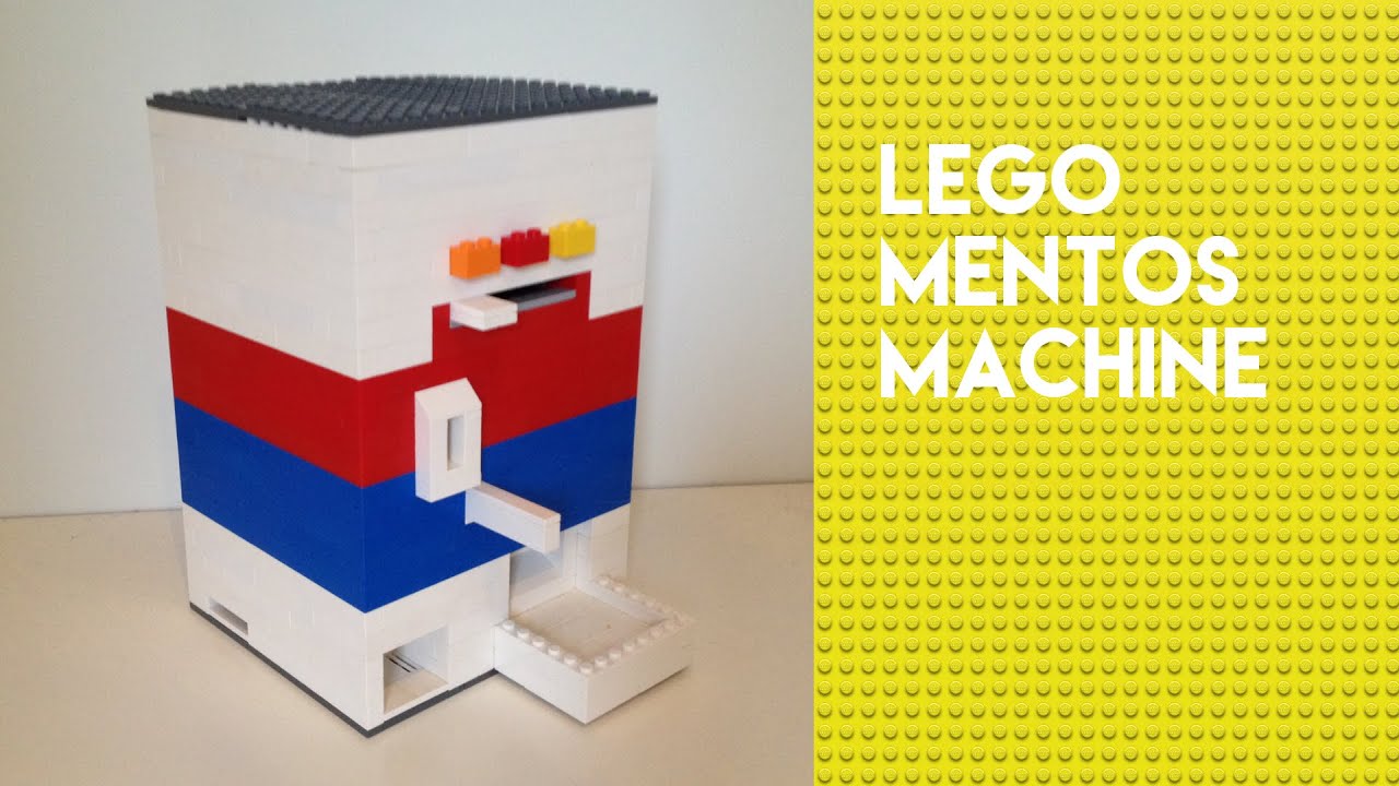 LEGO 3 Option Mentos Candy Machine Amazing! YouTube