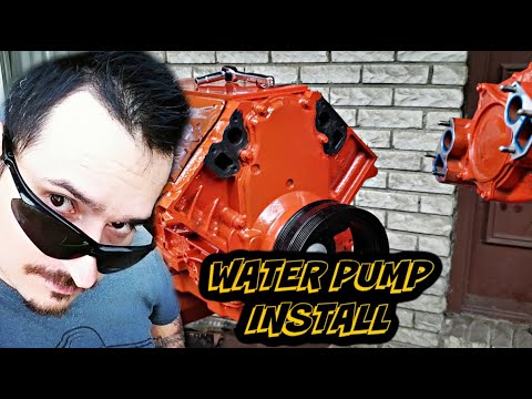 LS ENGINE WATER PUMP INSTALL - I INSTALL A LS WATER PUMP - HOW TO - YouTube