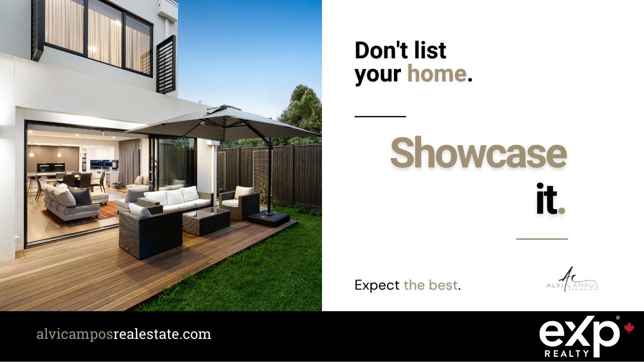 How To Showcase Real Estate To Buyers | eXp Realty Saskatchewan | Alvi Campos