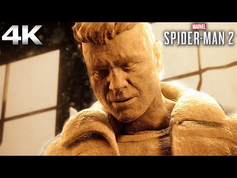 Spider-Man 2 - SANDMAN Boss Fight 4k 60FPS Ultra HD