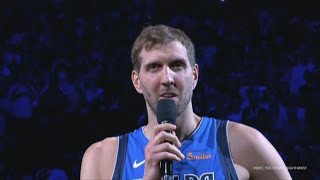 Dallas Mavericks Prepare to Retire Nowitzki's Jersey – NBC 5