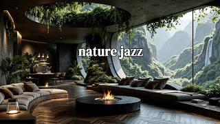 Peaceful Morning Forest Jazz Ambience | Soft Jazz With Nature Panorama To Focus And Stress Relief screenshot 4