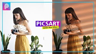 How to Create Golden Hour Shadow Effect | Fake Window Shadow | PicsArt Tutorial | FreeDez Studio screenshot 4