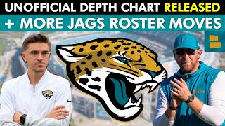 Jacksonville Jaguars Release SURPRISE Depth Chart + Jags Make MORE Roster Moves
