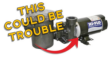 If Your Pump Motor Sounds Like THIS You Might Be In TROUBLE