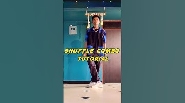 SHUFFLE COMBO TUTORIAL #jddancetutorial #shuffletutorial #shuffle #shorts