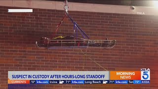 Suspect lowered from Westminster Civic Center roof after hourslong standoff