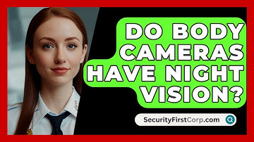 Do Body Cameras Have Night Vision? - SecurityFirstCorp.com