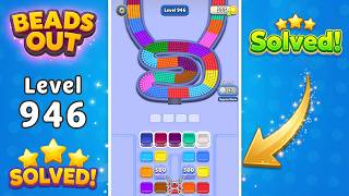 🔴 Beads Out - Level 946 Walkthrough | Full Solution & Gameplay 🧠
