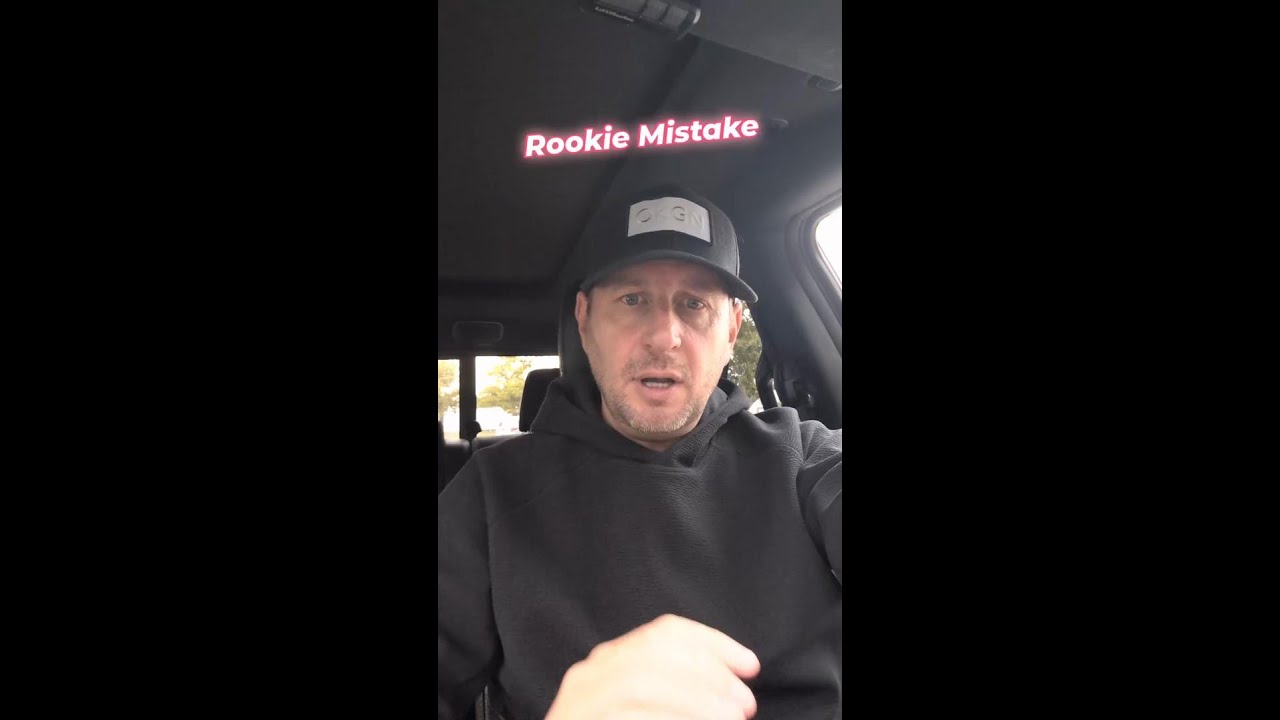 Rookie Mistake