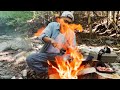 山で静かに青椒肉絲を作る【Beef and Green Pepper Stir Fry】