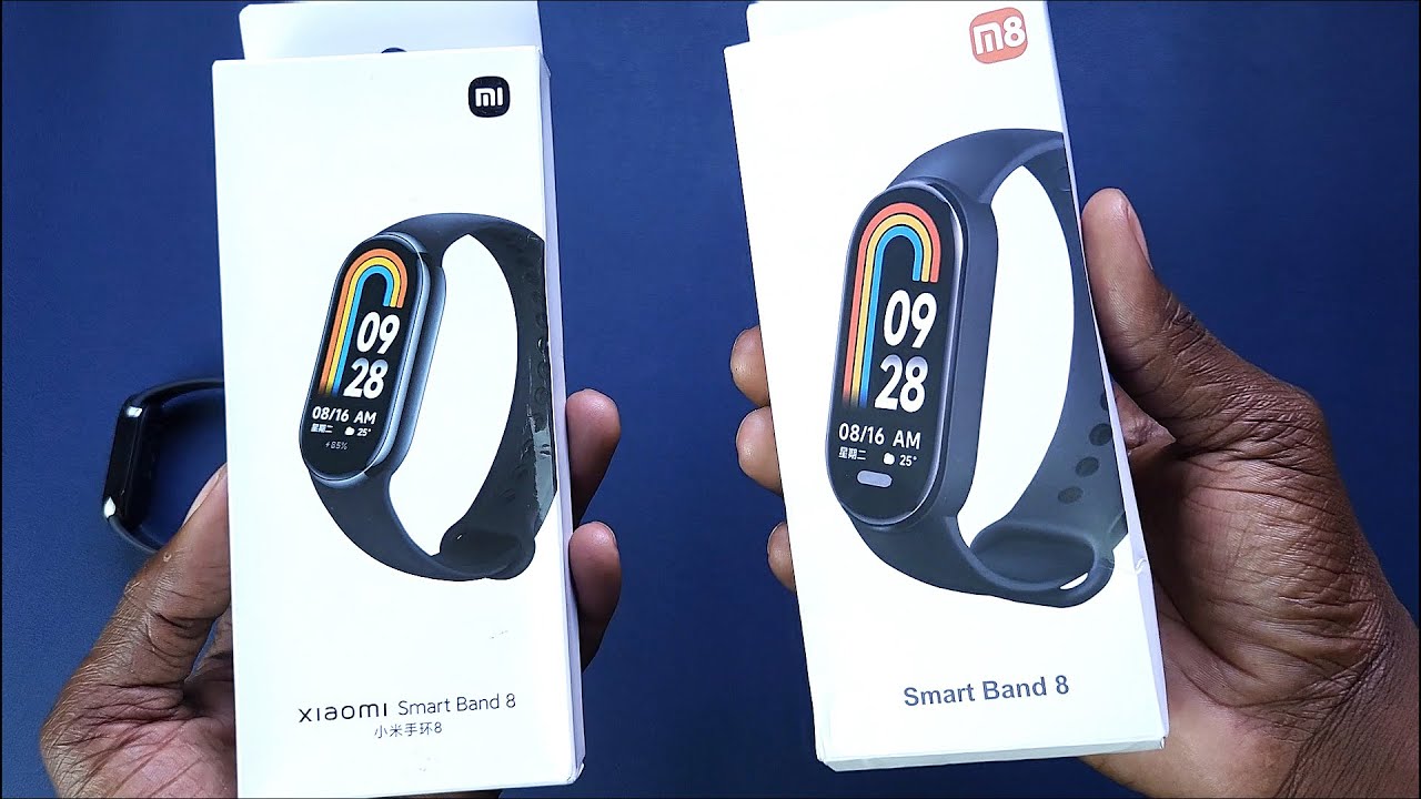 Real Vs Fake Xiaomi Mi Band 8 - Can you spot the difference? 