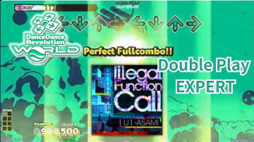 【DDR WORLD】譜面+足元　Illegal Function Call EDP　999,500 PFC