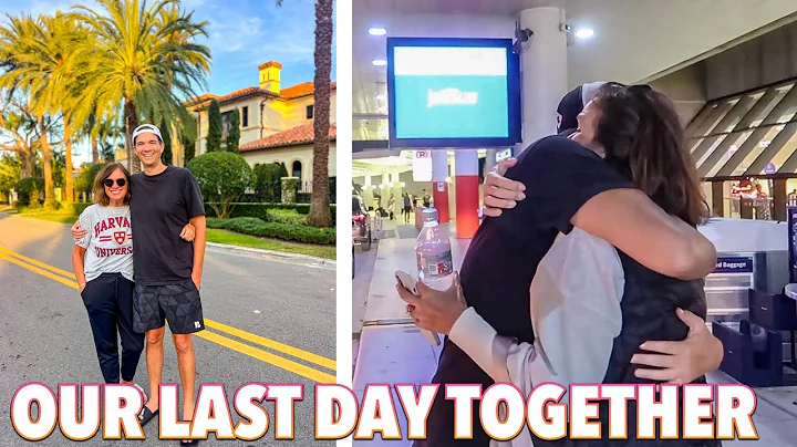 SAYING GOODBYE TO MY MOM AFTER 3 WEEKS TOGETHER  M...