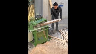 # Small Multi-Blade Saw # Wooden Pallet # Wood # Wood Processing Factory