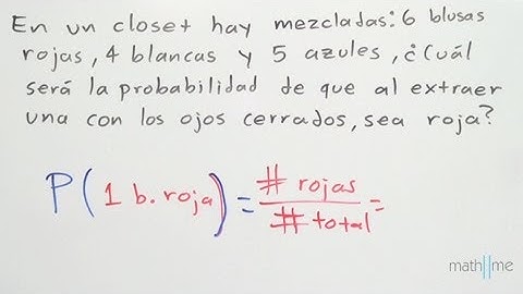 Probabilidad de un evento simple│ej 1