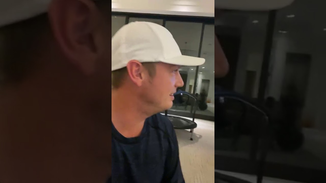 Nick Carter with Odin and saoirse party before bed