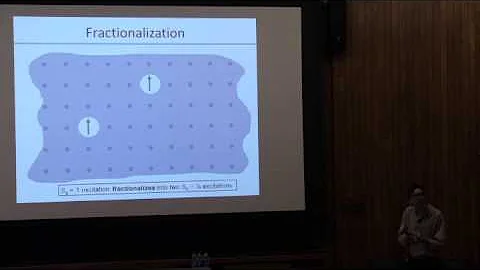 Prof. Nick Bonesteel, "Topological Quantum Computation", Lecture 1 of 3