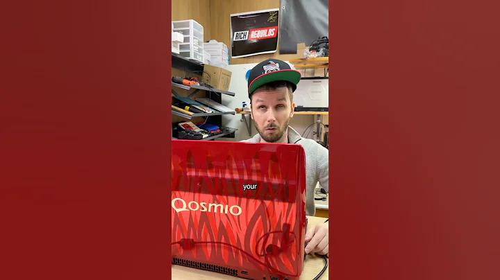 Toshiba Qosmio Gaming Laptop is #tech from 2008 that 2025 could learn from! #pc #technology #shorts