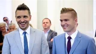 Belgian gay wedding of Jens and Robin (August 20, 2016)